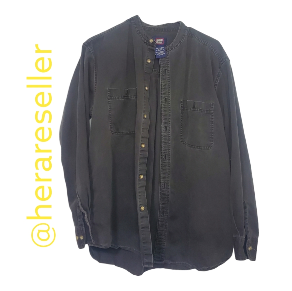 Faded Glory Medium Men's Black Utility Jacket